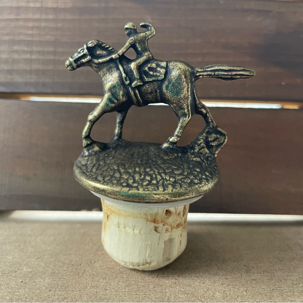 Blanton’s Bourbon Jockey Bottle Stopper LETTER S - Picture 2 of 6